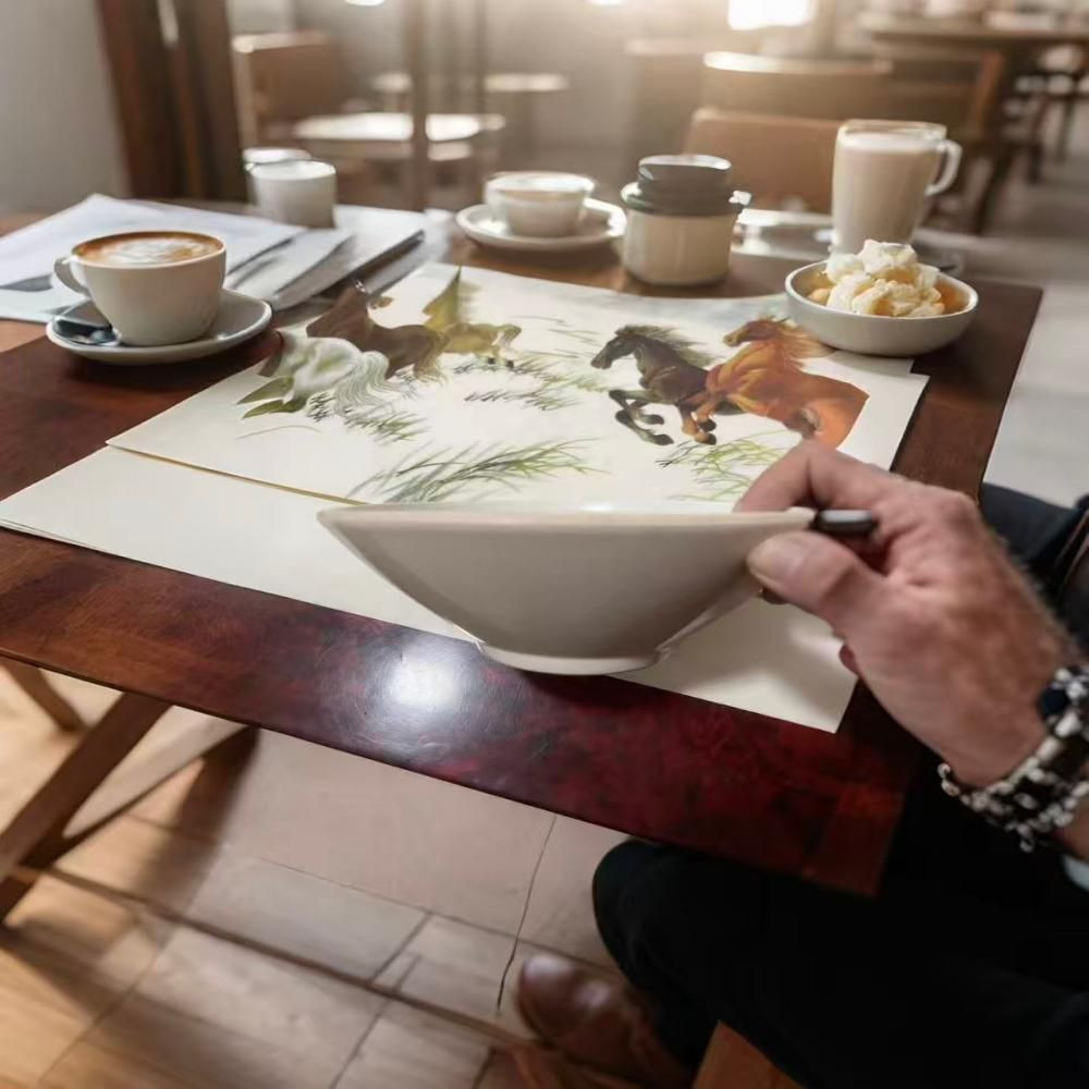 Eco-friendly Bamboo Powder Tableware
